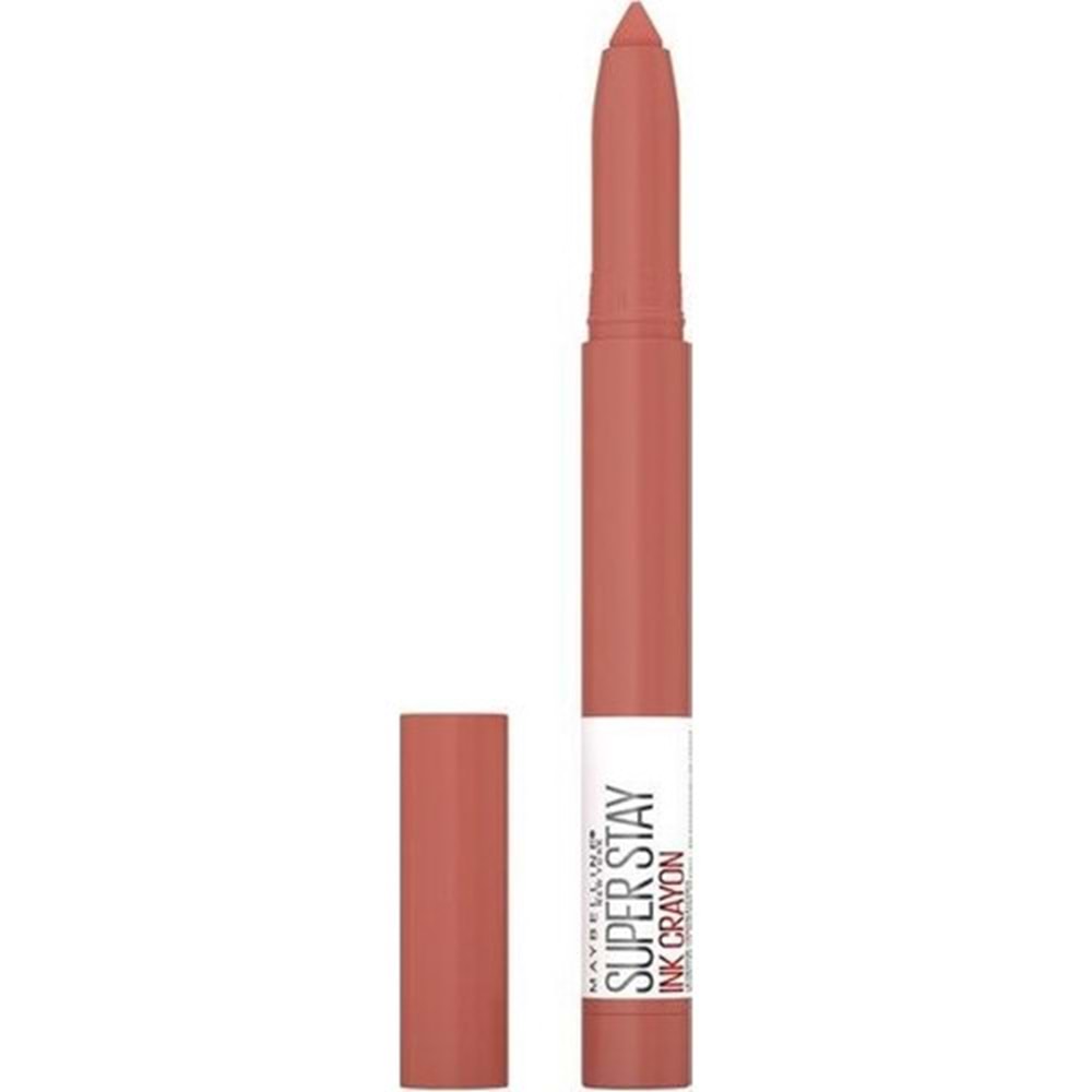Maybellıne Super Stay Ink Crayon Kalem Mat Ruj 100 Reach Hıgh
