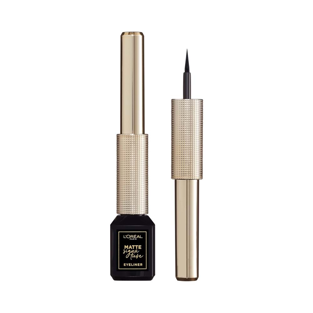 L'Oréal Paris Matte Signature Eyeliner 01 Ink - Siyah