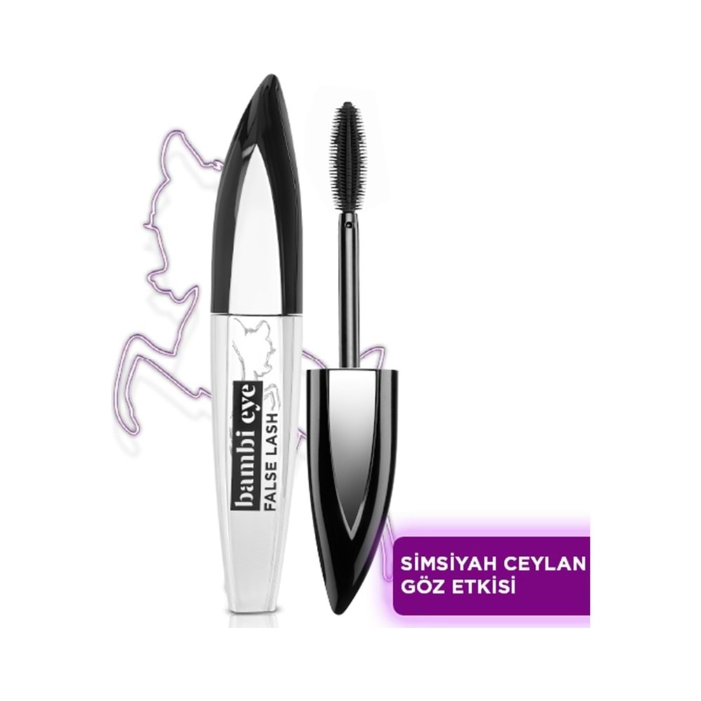 L'oreal Paris Bambi Eye Extra Black Ceylan Göz Etkili Maskara Ekstra Siyah