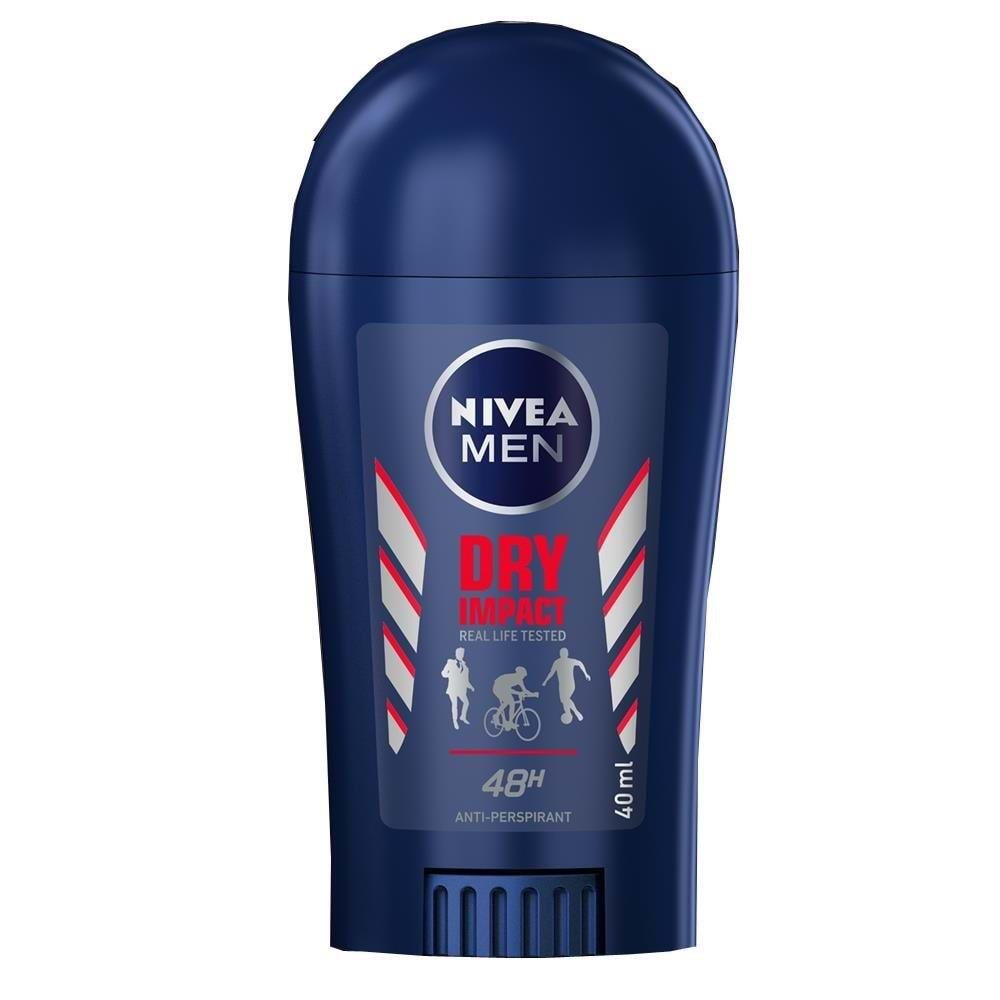 Nivea Dry Impact Plus Stick Deo 40 ml Erkek