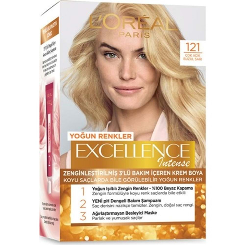 Loreal Paris Saç Boyası 121 Çok Açık Buzul Sarı