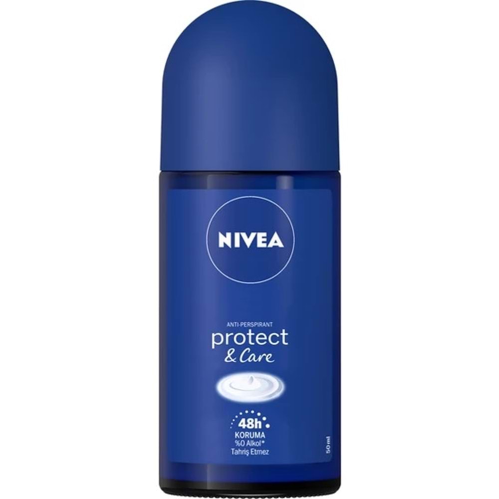 Nivea Protect&Care Roll-On Deodorant 50Ml Kadın