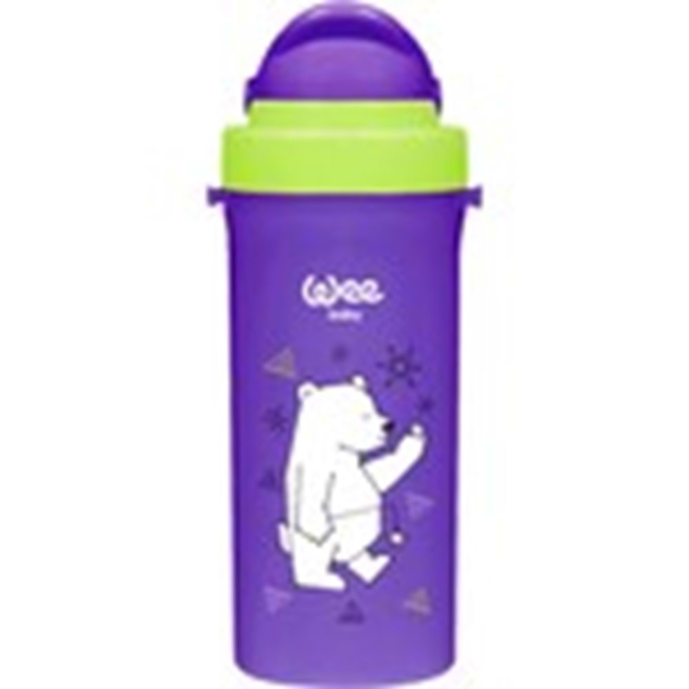 Wee Baby Pipetli Bardak Mor 300 ml 6+ Ay
