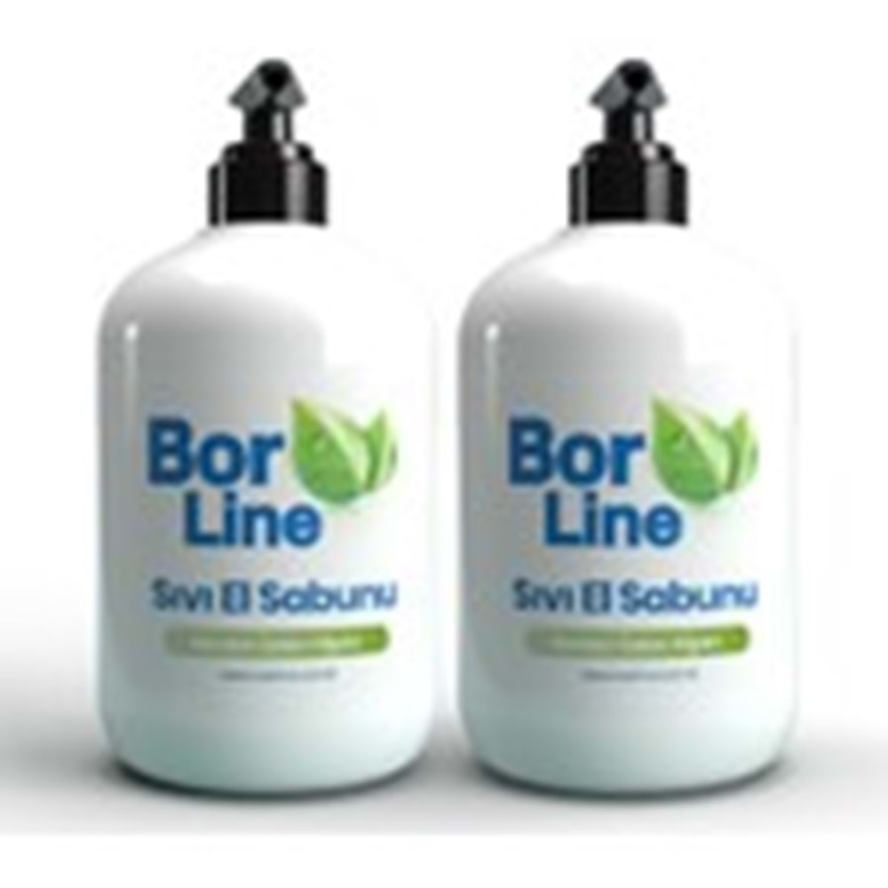 Bor Katkılı Sıvı El Sabunu 500 ml 2 Adet