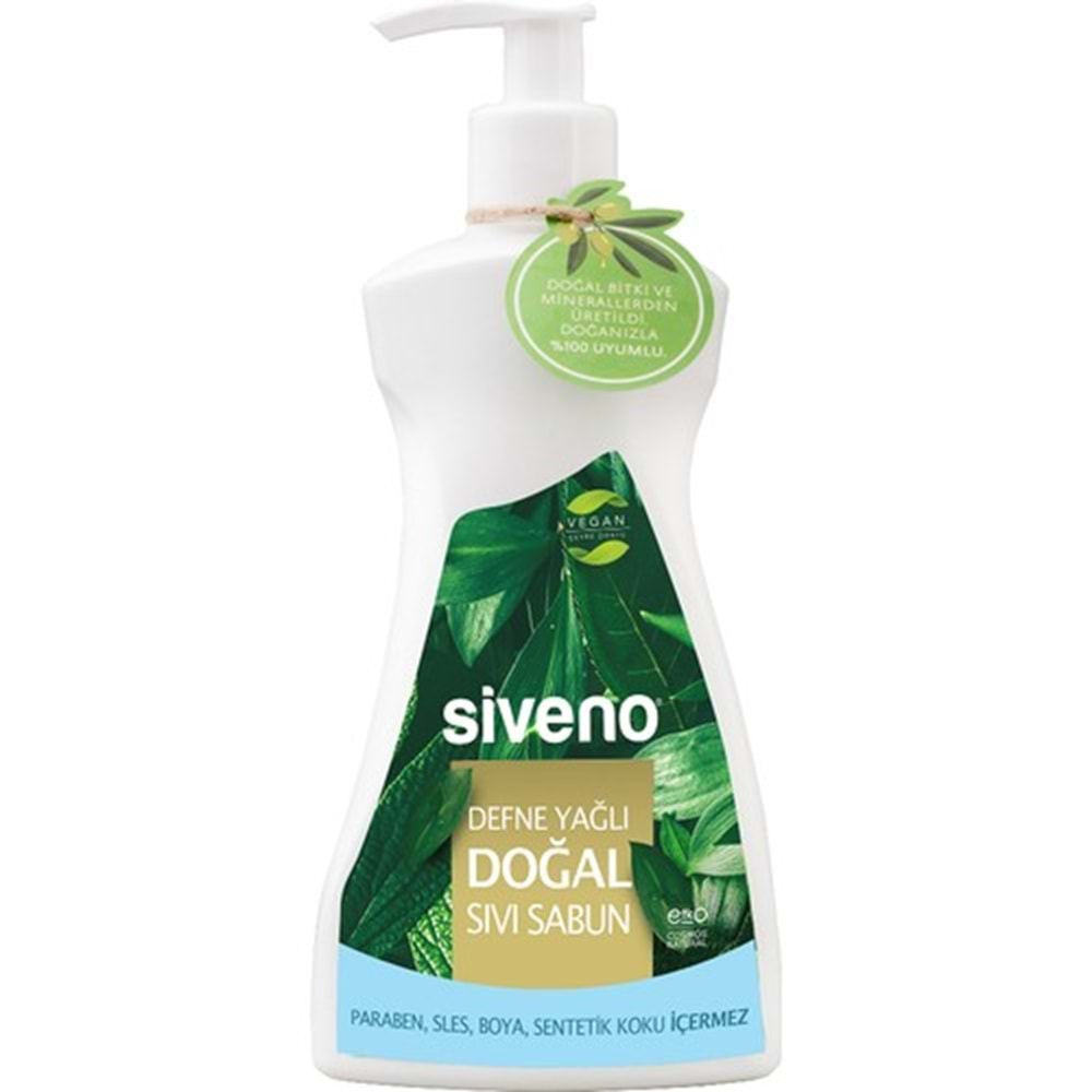 Siveno Defne Yağlı Doğal Sıvı Sabun 300 ml
