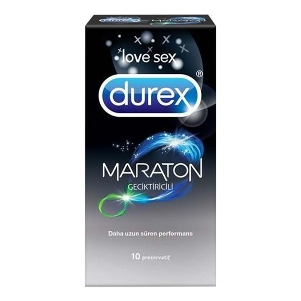 Durex Maraton Prezervatif 10'lu