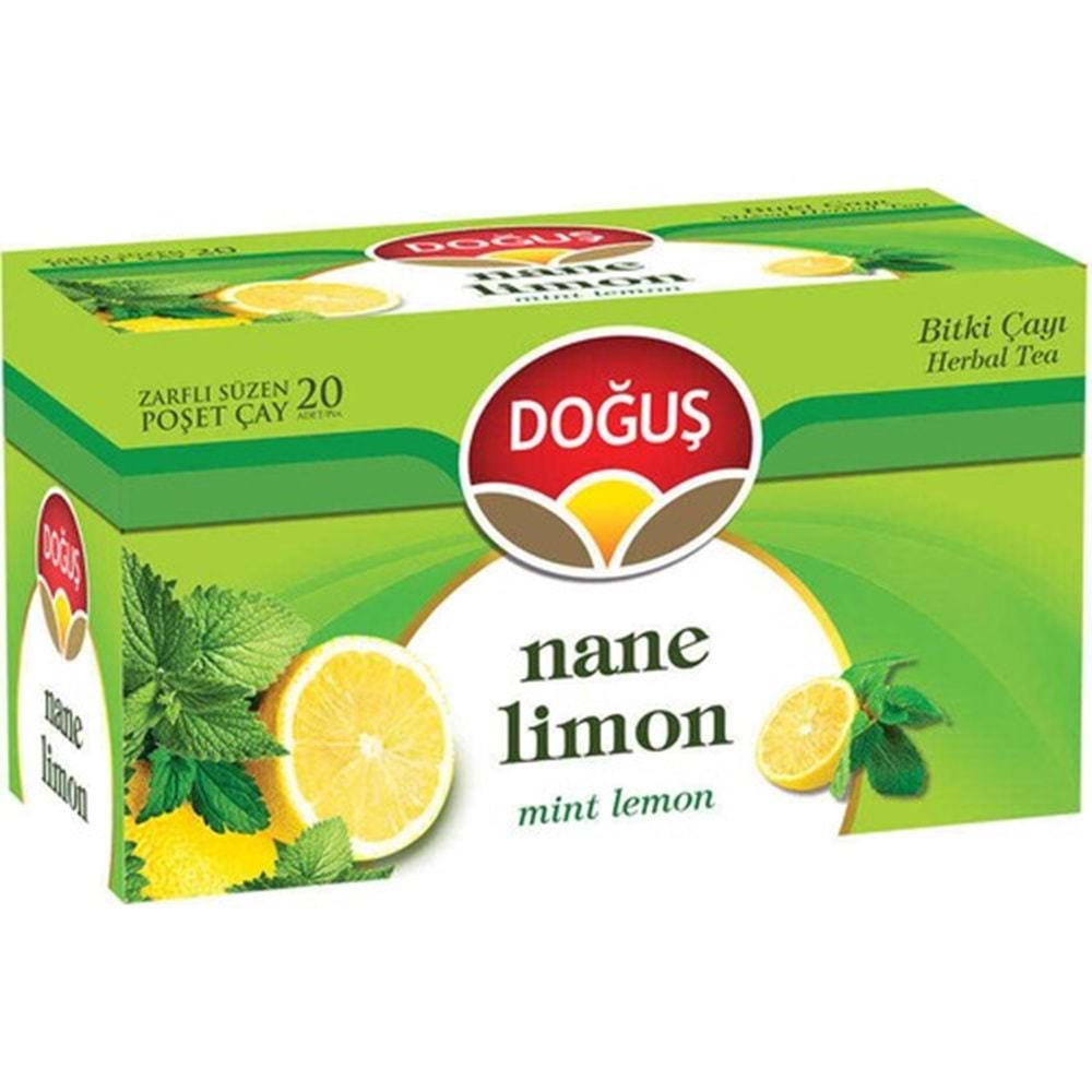 Doğuş Bitki Çayı Nane Limon 20'li