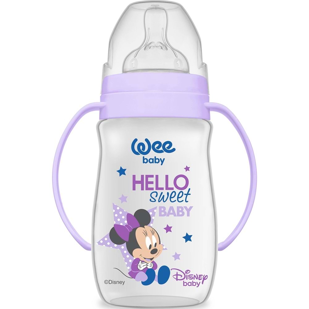 Wee Baby Disney Akıtmaz Suluk 250ML 188 MOR