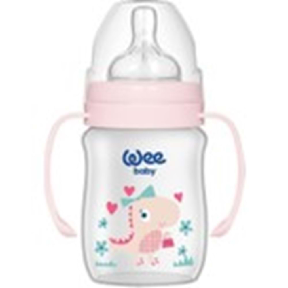 Wee Baby Klasik Geniş Ağızlı Kulplu Pp Biberon 150 ml 137