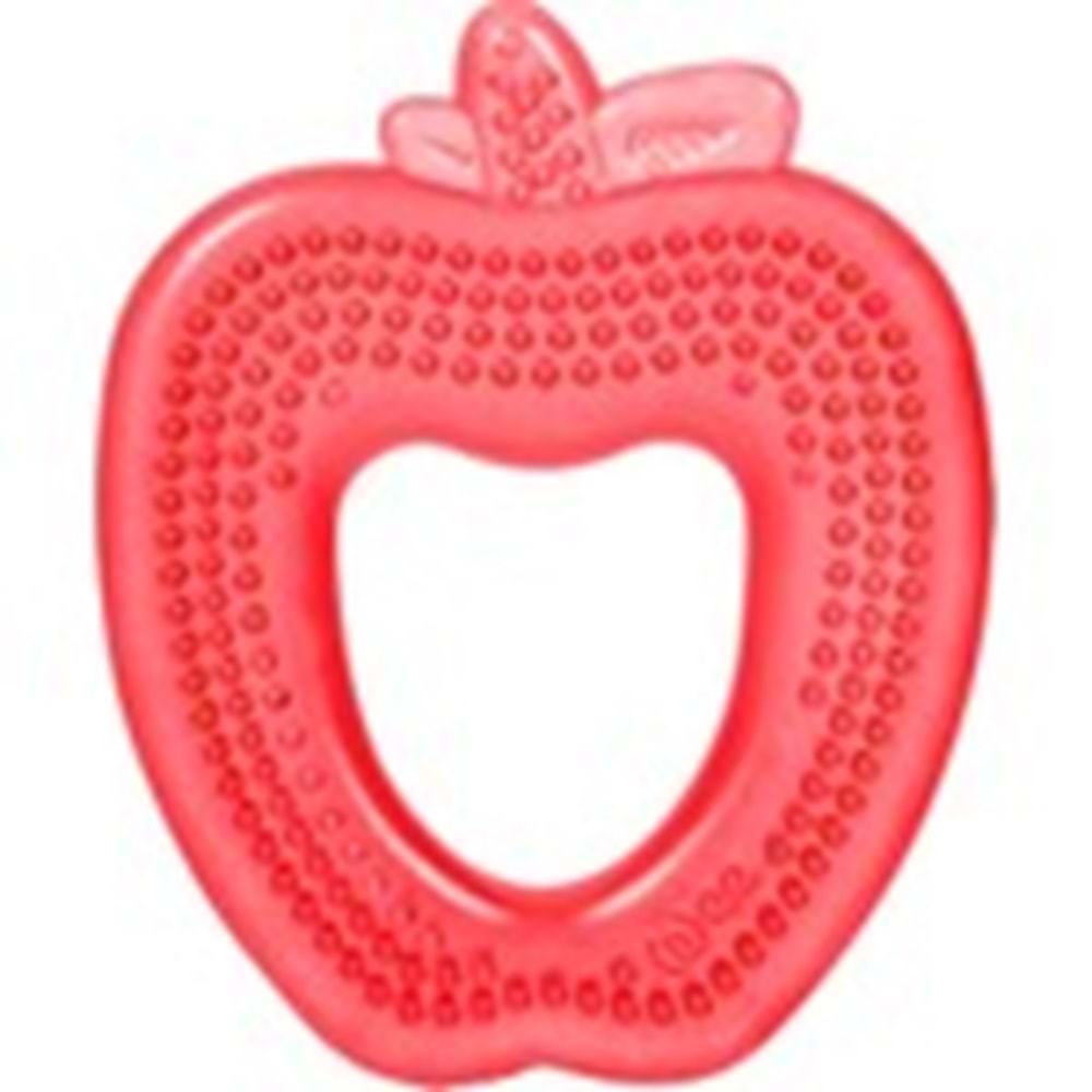 Wee Baby Sulu Diş Halkası - Kırmızı Elma