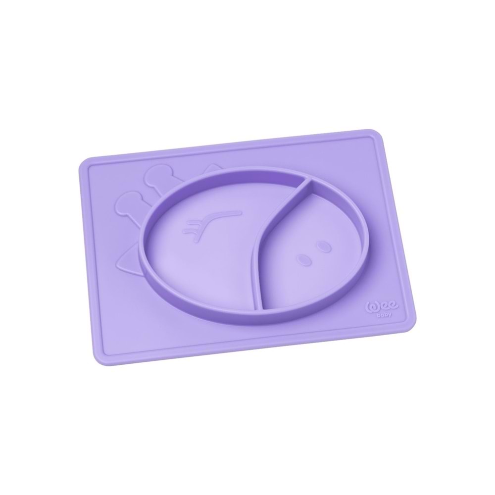 Wee Baby Prime Matlı Tabak-Mor