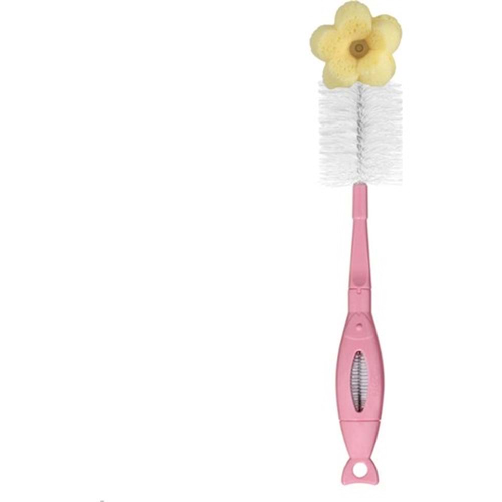 Wee Baby Biberon ve Biberon Emziği Temizleme Seti - Pembe