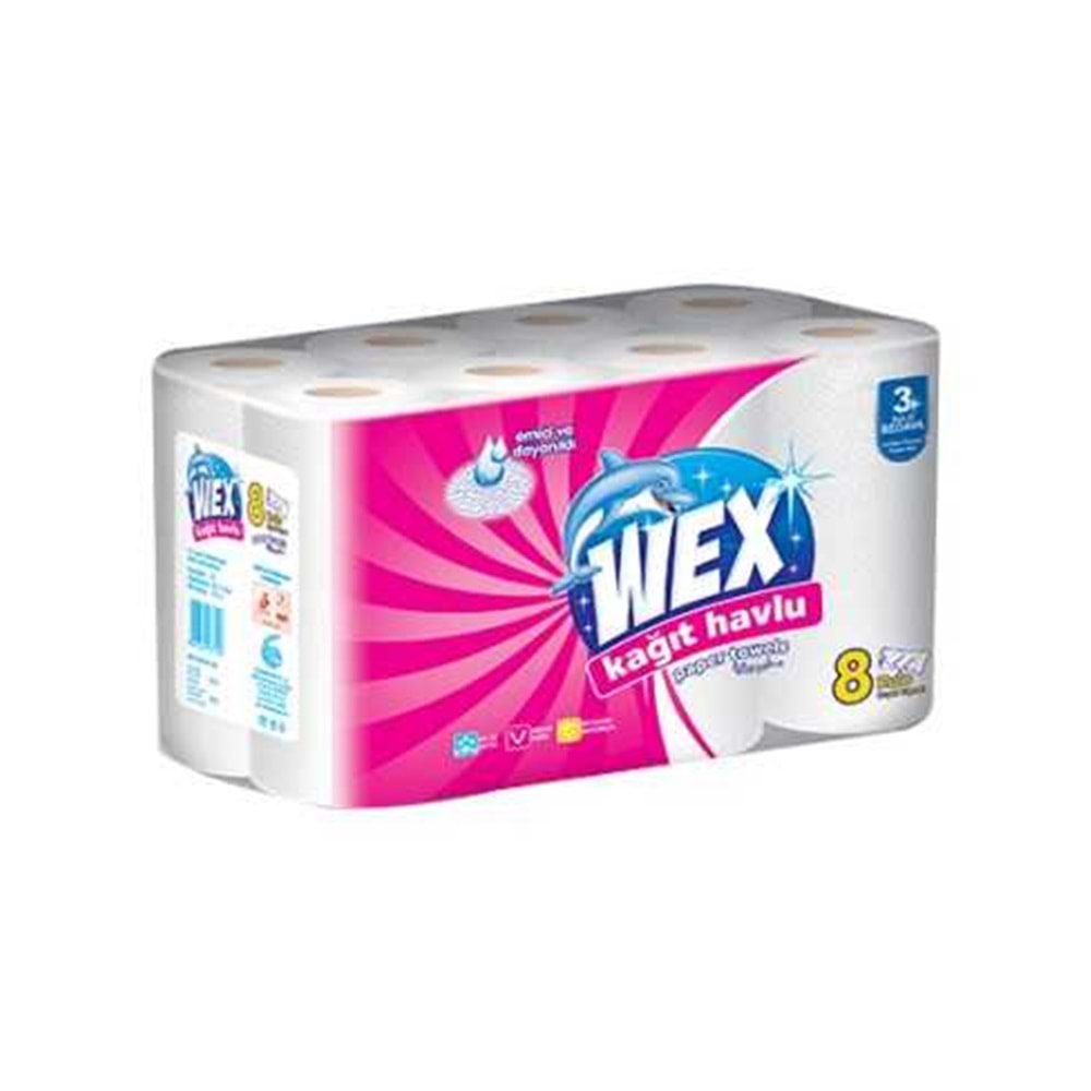Wex Kağıt Havlu 8 Rulo