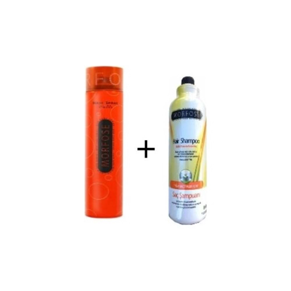 Morfose Ultra Sert Saç Spreyı 400 Ml + Morfose Tuzsuz Şampuan 1000 ml