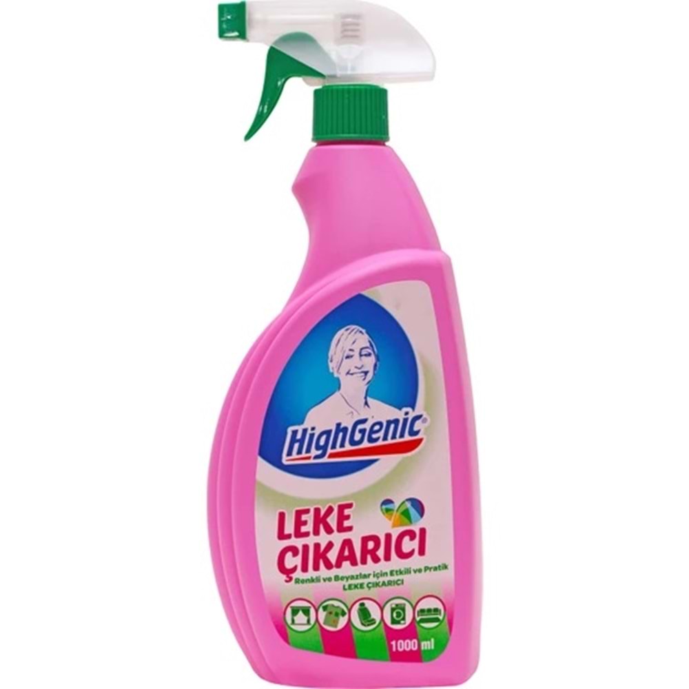 Highgenic Leke Çıkarıcı Sprey 1000 Ml