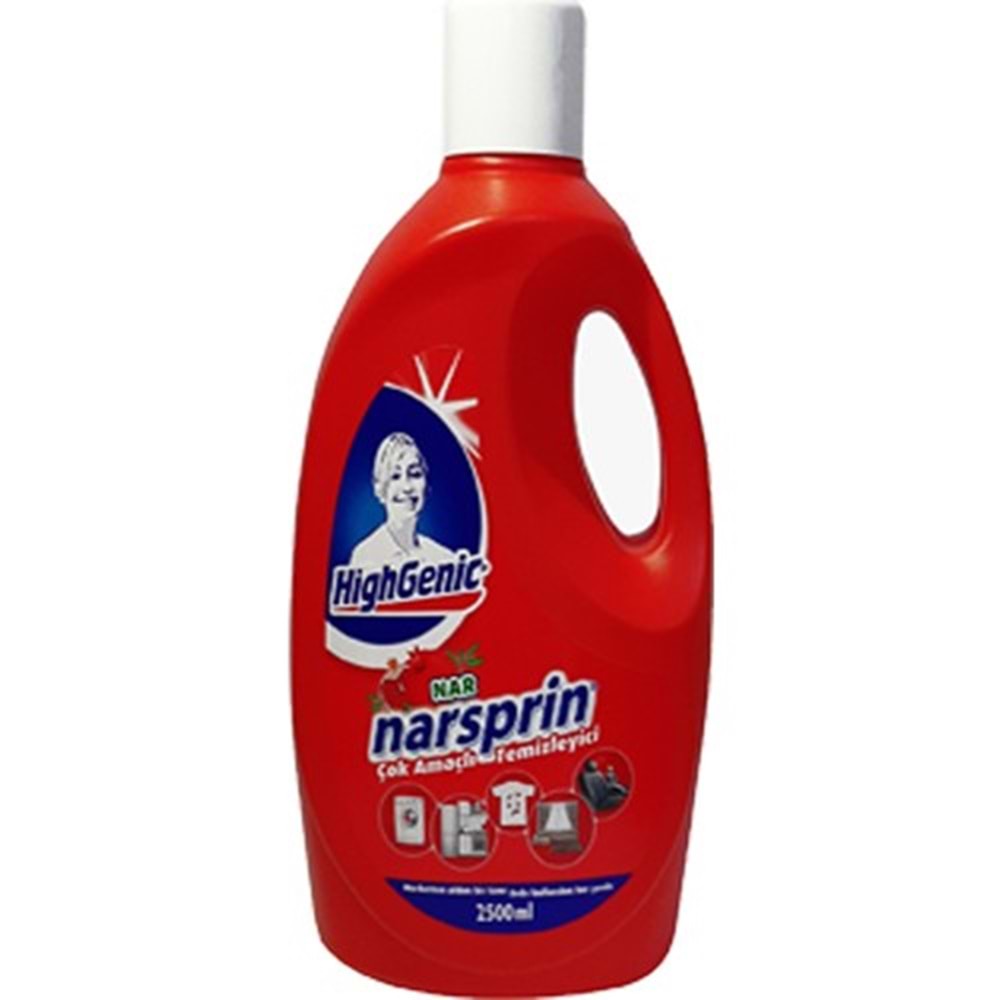 HighGenic Narsprin Çok Amaçlı Yüzey Temizleyici 2,5 Lt