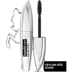 L'Oréal Paris Bambi Eye Ceylan Göz Etkili Maskara - Siyah