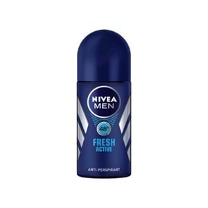 Nivea Deodorant Roll-On Fresh Active 50 ml Erkek