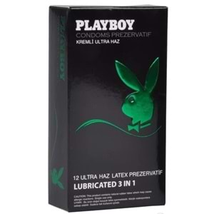 Playboy 3in1 li Ultra Haz 12'li Prezervatif
