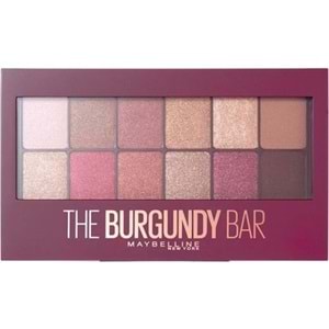 Maybelline New York The Burgundy Bar Far Paleti