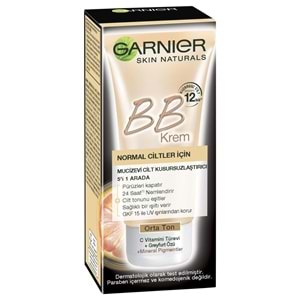 Garnier BB Krem Mucizevi Cilt Kusursuzlaştırıcı Orta Ton 50ML