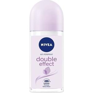 Nivea Double Effect Mor Düşler Roll-On Deodorant 50Ml Kadın