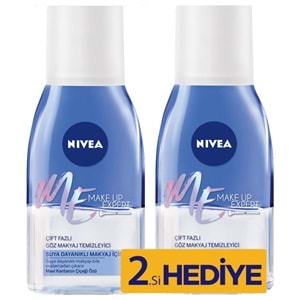 Nivea Make Up Expert Çift Fazlı Göz Makyaj Temizleyici 125 ml 1+1 Set