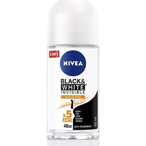 Nıvea Black & white Invısıble Güçlü Etki Kadın Roll On Deodorant 50 Ml