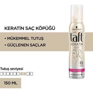 Taft Keratin Köpük 150 ml