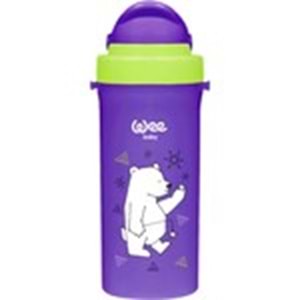 Wee Baby Pipetli Bardak Mor 300 ml 6+ Ay