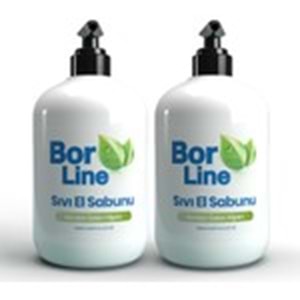 Bor Katkılı Sıvı El Sabunu 500 ml 2 Adet
