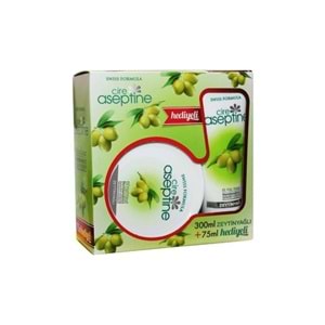 Cire Aseptine Papatya Zeytinyağlı Nemlendirici Bakım Kremi 300 ml+75 ml Set