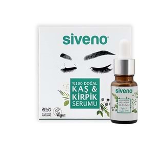Siveno %100 Doğal Kaş & Kirpik Serumu 10 Ml Yeni