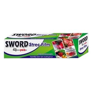 Sword Pack Kutulu Streç Film 9 Mikron 45 cm x 150 m