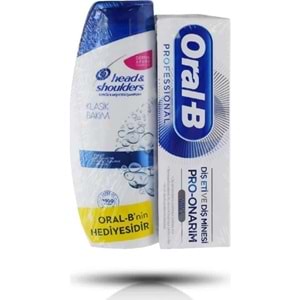 Oral-B Diş Macunu 75ML + Head&shoulders Şampuan 180 ml