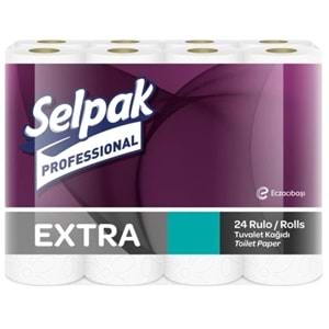 Selpak Professional Extra Tuvalet Kağıdı 24'lü 24 RULO