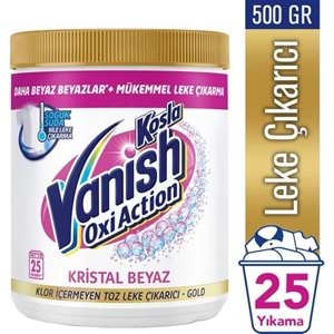 Vanish Kosla Oxi Action Toz Leke Çıkarıcı 500 gr Beyazlar İçin