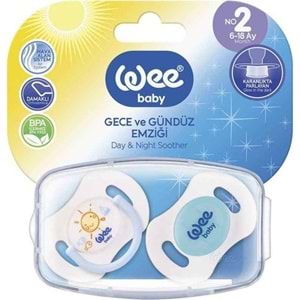 Wee Baby 2'li Gece - Gündüz Emziği No:2 6-18 Ay 153