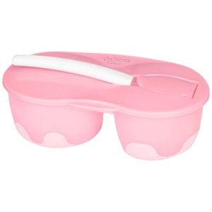 Wee Baby İki Hazneli Mama Kabı Seti (Pembe)