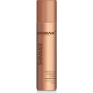 Bebak Bronzer Shimmer Işıltılı Vücut Spreyi 75ML