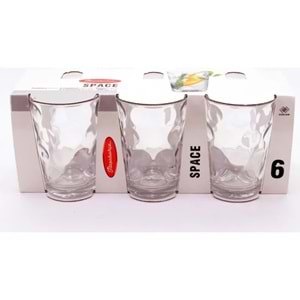 Paşabahçe 52883 Space Su Bardak 6 lı
