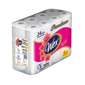 Wex Premium Tuvalet Kağıdı 24 Rulo