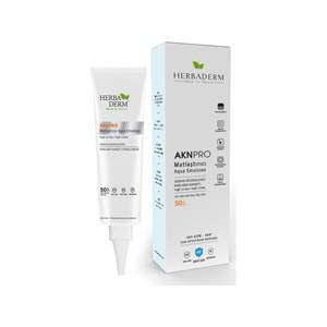 Herbaderm Aknpro Tam Spektrum Koruma Sebum Düzenleyici Yağlı Cilt Renksiz