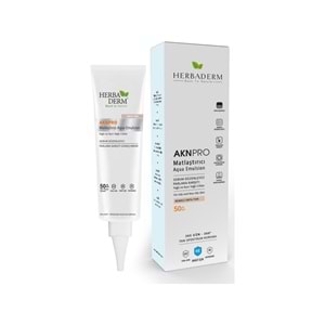 Herbaderm Aknpro Tam Spektrum Koruma Sebum Düzenleyici Yağlı Cilt Renkli Orta Ton