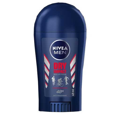 Nivea Dry Impact Plus Stick Deo 40 ml Erkek
