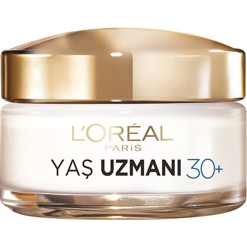 L'Oréal Paris Yaş Uzmanı Kırışıklık Karşıtı Nemlendirici Krem 30+ 50 ml