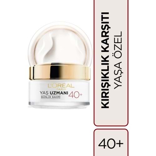 L'Oréal Paris Yaş Uzmanı Kırışıklık Karşıtı Sıkılaştırıcı Krem 40+ 50ml