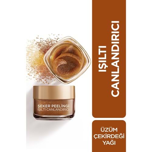 L'Oréal Paris Şeker Peelingi Işıltı Canlandırıcı