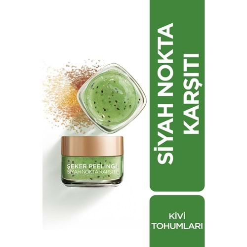 L'Oréal Paris Şeker Peelingi Siyah Nokta Karşıtı