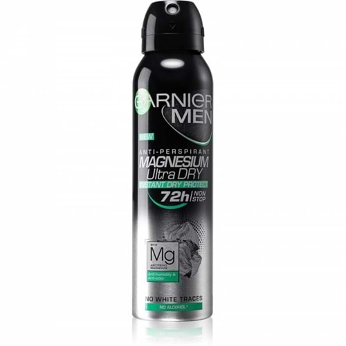 Garnier Men Magnezyum Ultra Kuru 72 Saat MG 150 ML